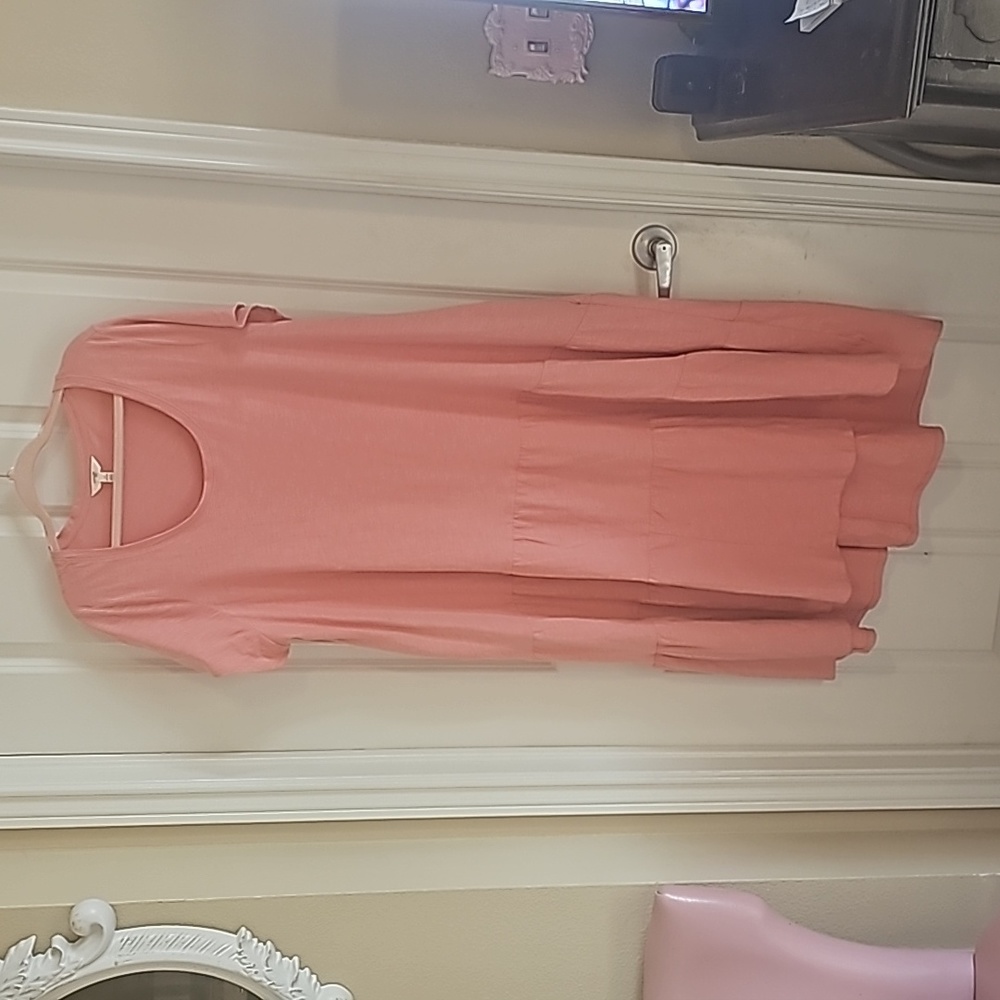 NWT-Mauve Glow Terra & Sky 1X Maxi dress